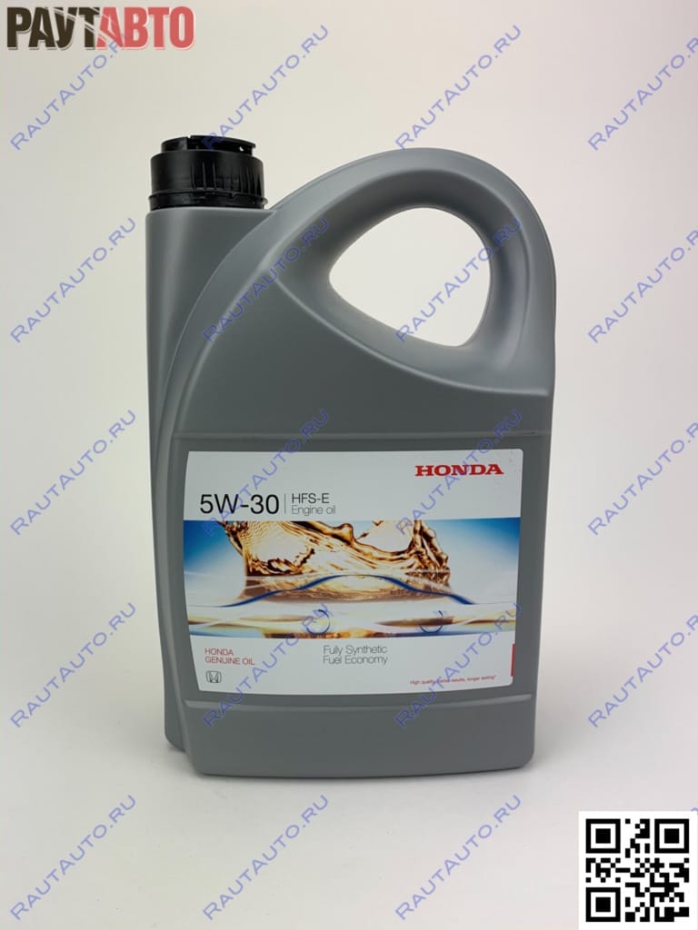 Масло моторное HONDA 5W30 4L (HFS-E) Fully Synthetic 08232P99D4HMR