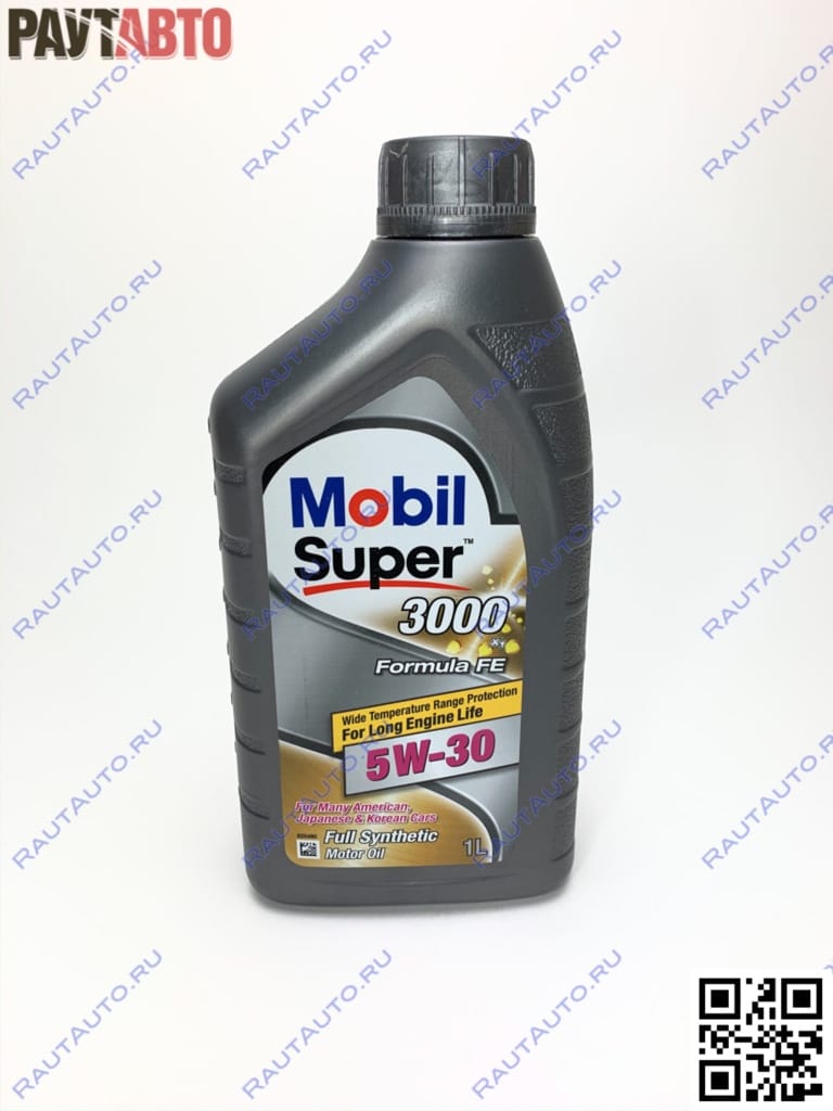 Масло моторное MOBIL SUPER 3000 X1 Formula FE 5W30 1L 152565